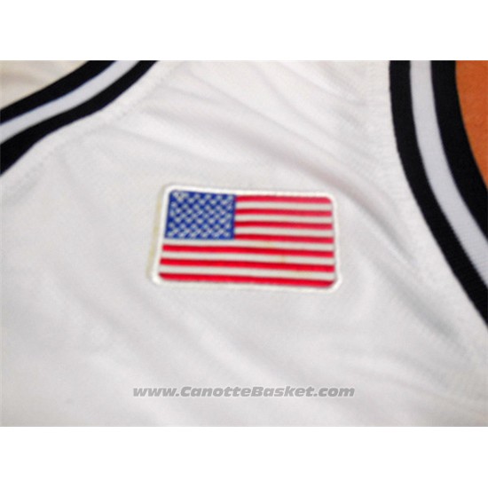 Maglia NCAA Brigham Young University Jimmer Fredette #32 Bianco